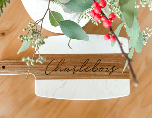 Personalized Charcuterie Board