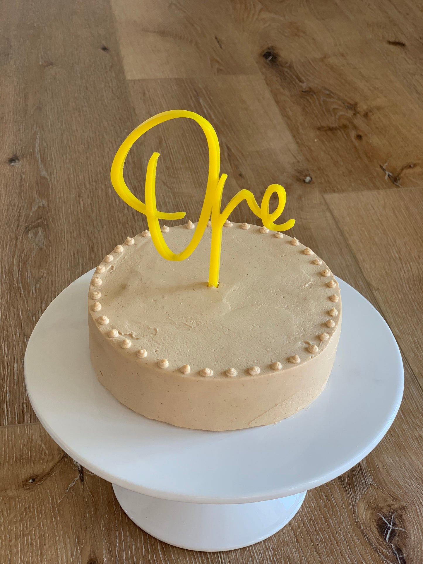 Number Cake Topper